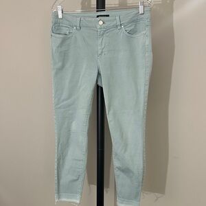 White House Black Market Light Blue Ankle Jeans